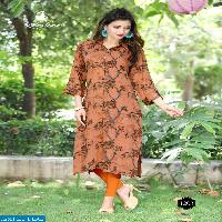 ladies flavour print world Wholesale ready made kurtis